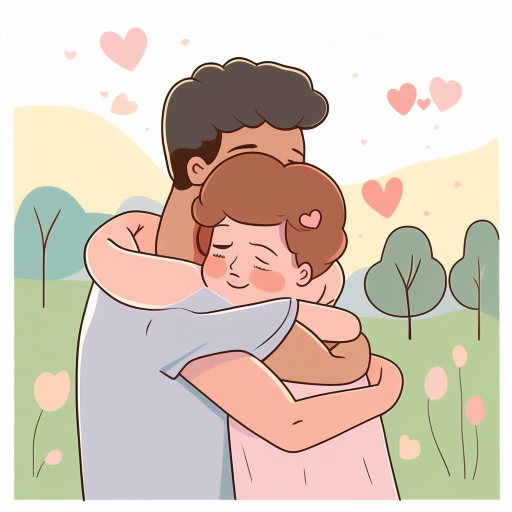 hug concept