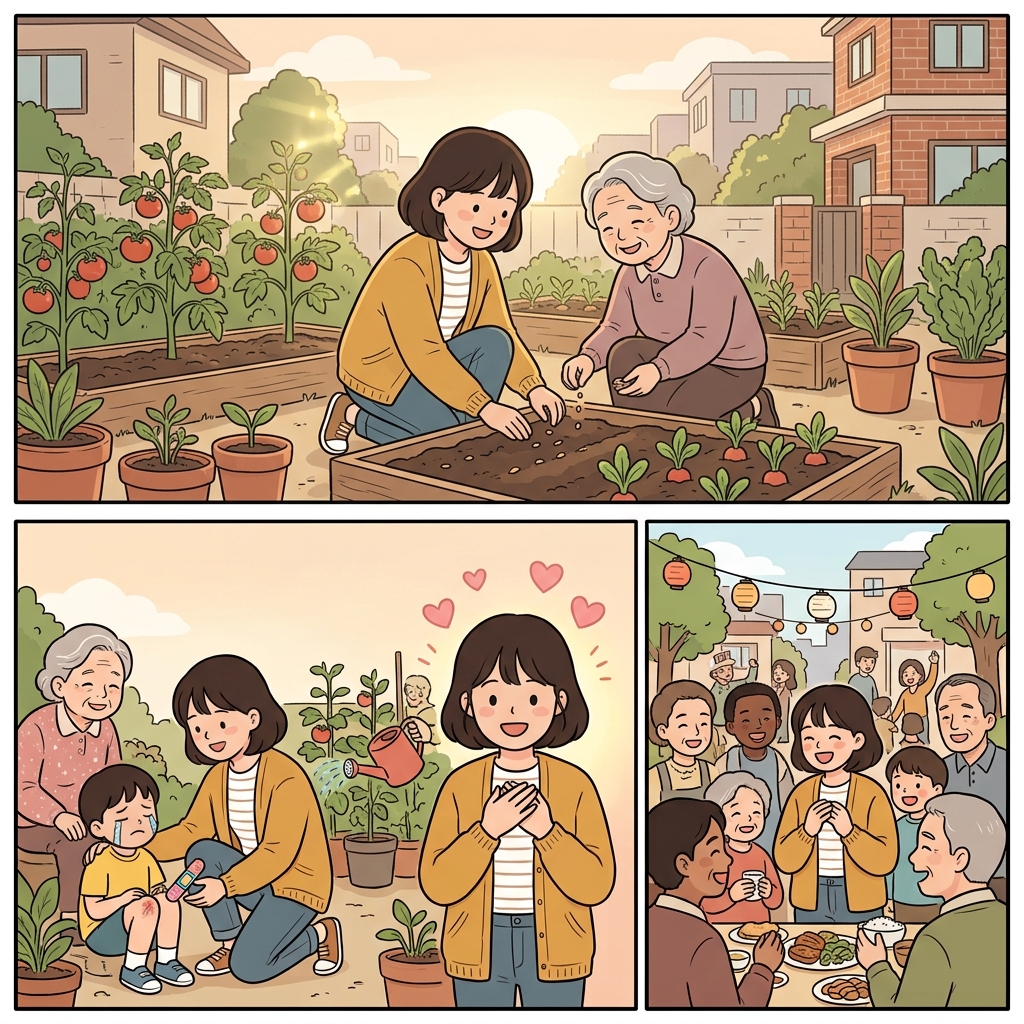Her immeasurable kindness became a priceless treasure and brought pleasure to everyone.