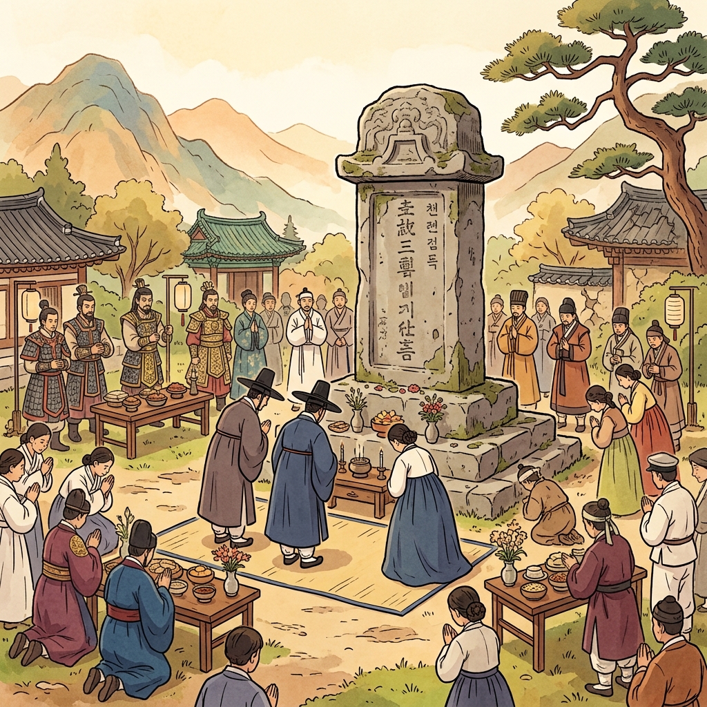 The immemorial monument remained in every memorial ceremony for countless generations. (immemorial → memorial → beyond living memory)