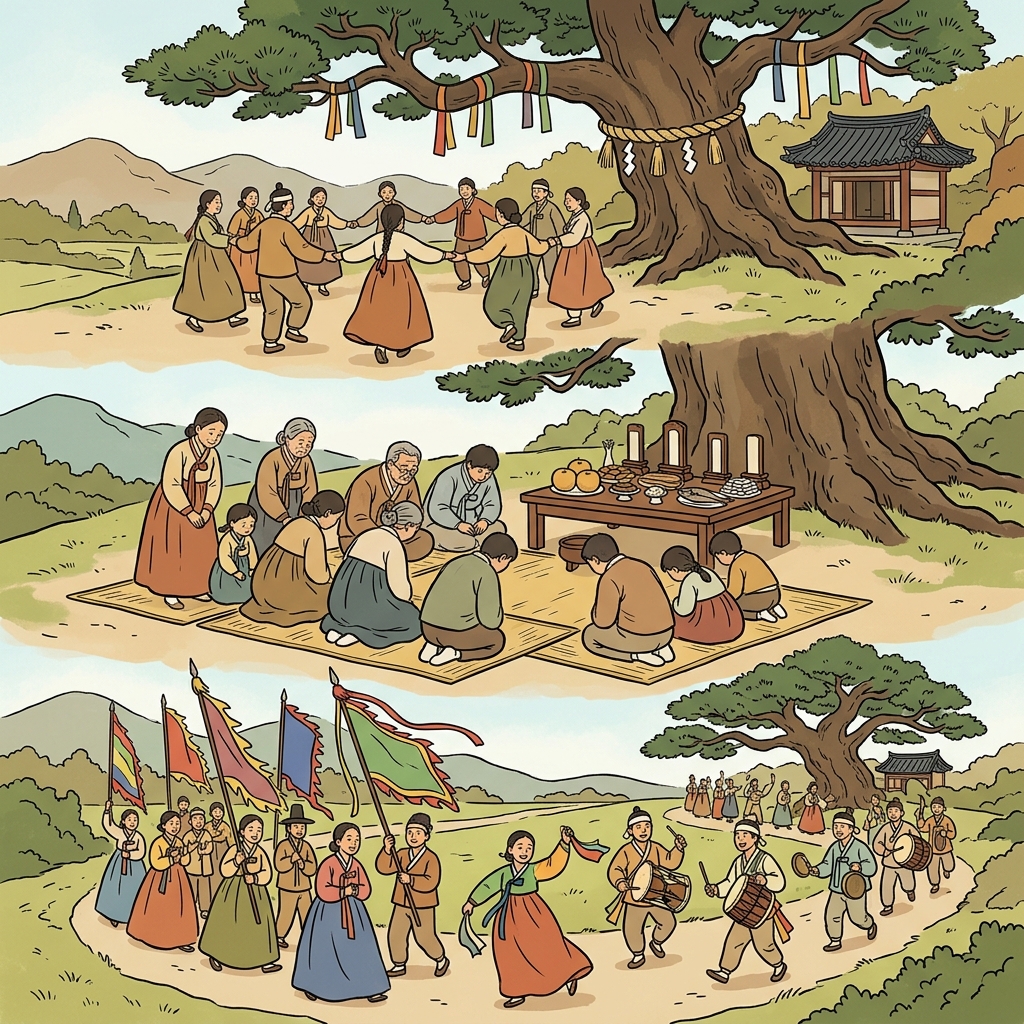 The immemorial tradition inspired a memorial gathering followed by a ceremonial celebration.