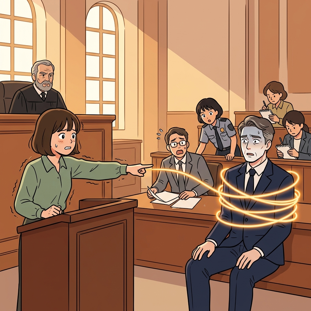 The witness's testimony seemed to implicate the mayor in the bribery scandal.