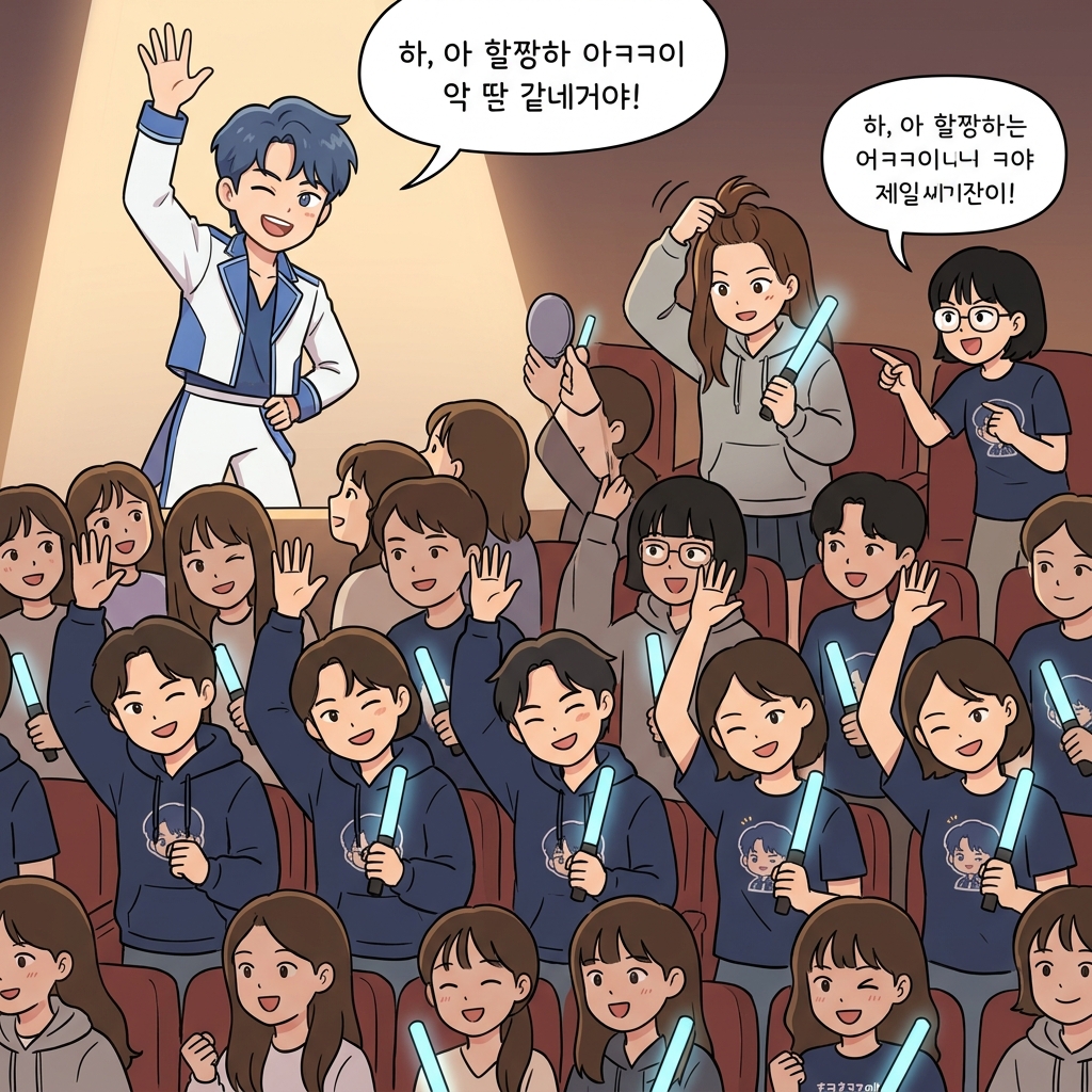 십대들은 아이돌의 행동 하나하나를 그대로 따라 할 만큼 영향받기 쉽다.