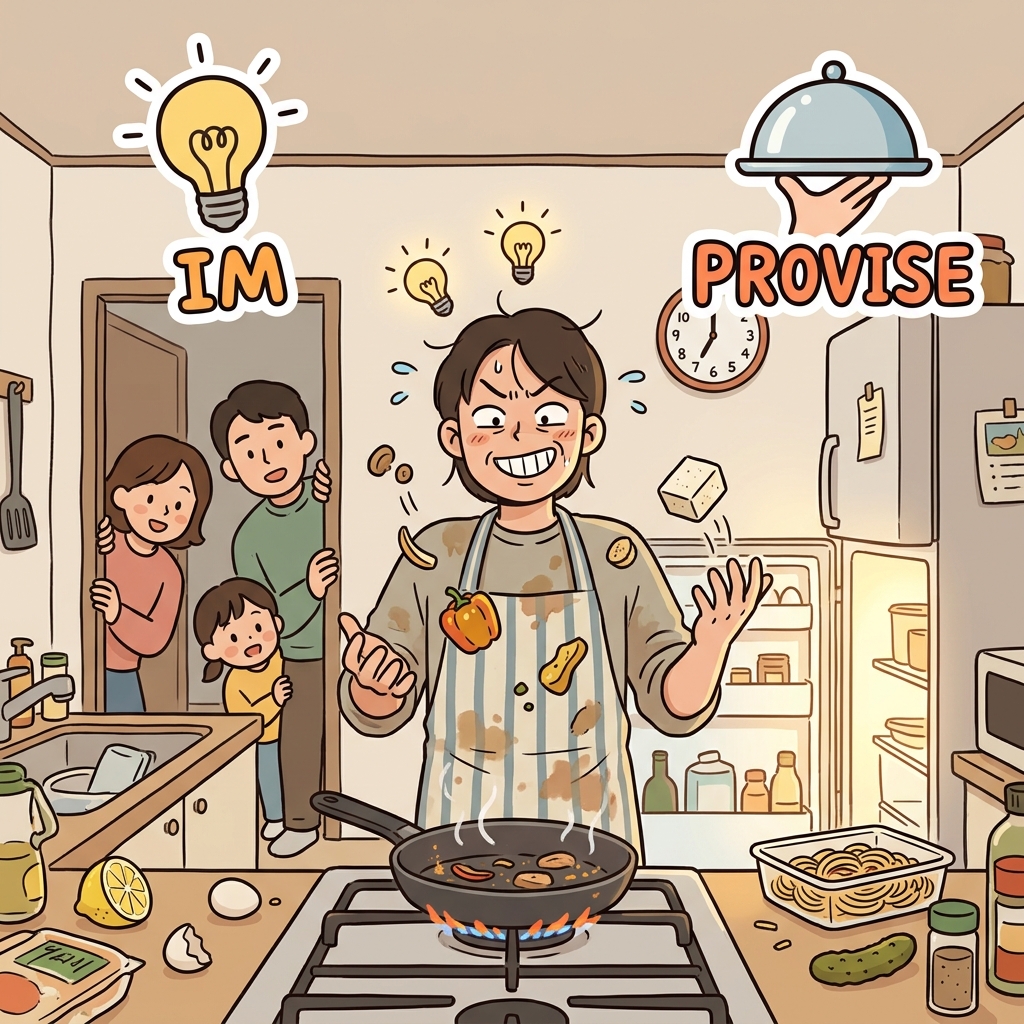 improvise mnemonic english