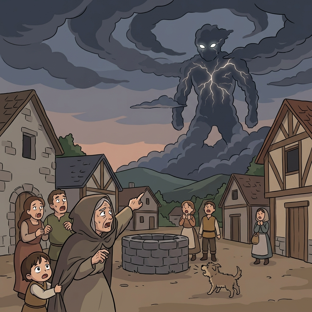 The village elder said the storm felt like evil incarnate walking the earth.
