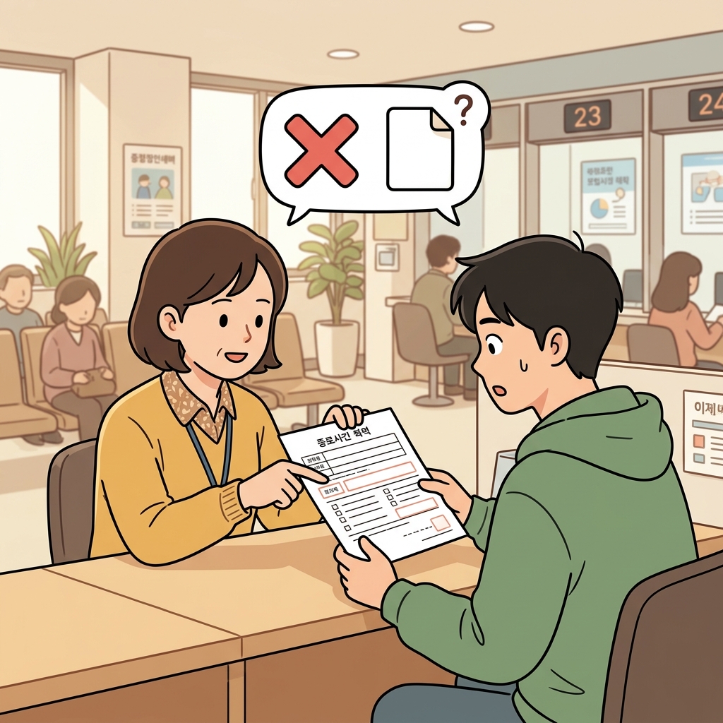 The application was returned because it was incomplete. (❌ Not Complete + 📄 Missing Parts → Incomplete)