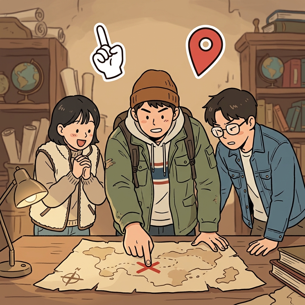 The explorer's index finger gave a clear indication of the treasure's location on the map. (INDEX finger → INDICATION = a clear sign showing where to look)