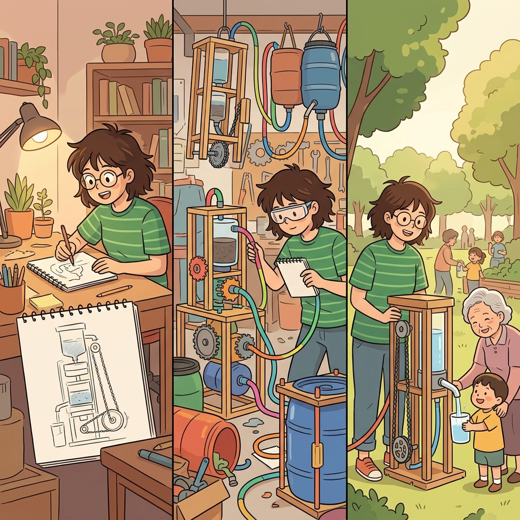 Her ingenuity sparked creativity and turned every impossible dream into a possibility.