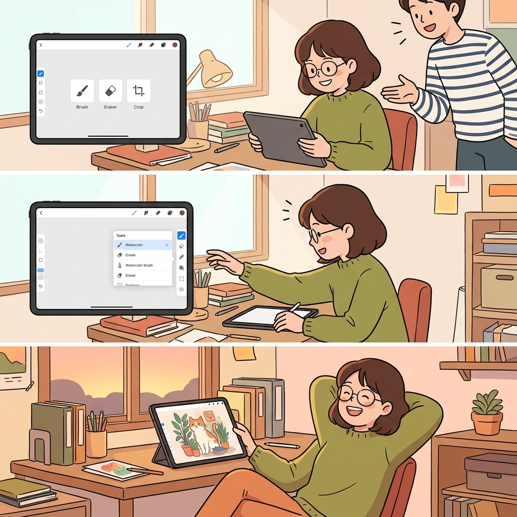 직관적인 소프트웨어는 사용자의 필요에 맞게 적응하며 매우 효과적으로 작동했다.