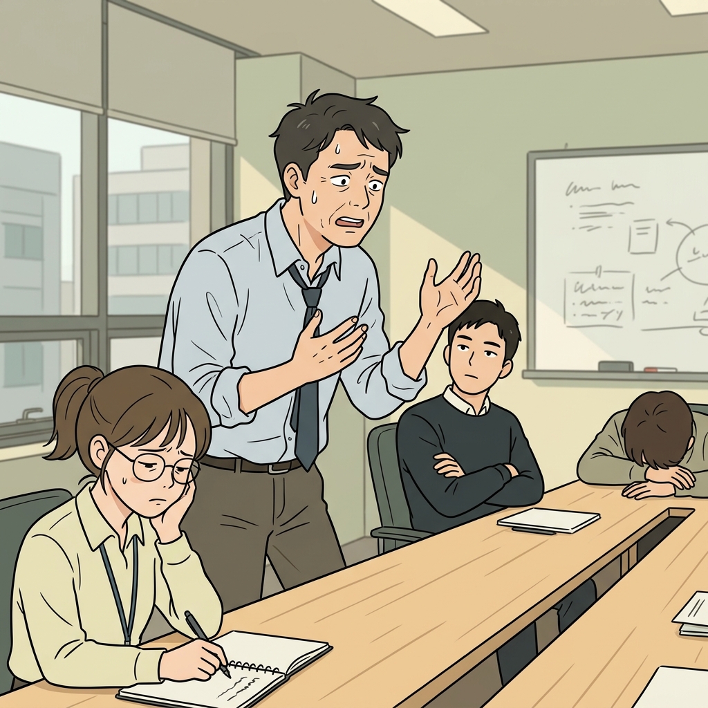 관리자는 직원들의 오해가 생기자 자신의 결정에 대한 정당한 이유를 설명했다.
