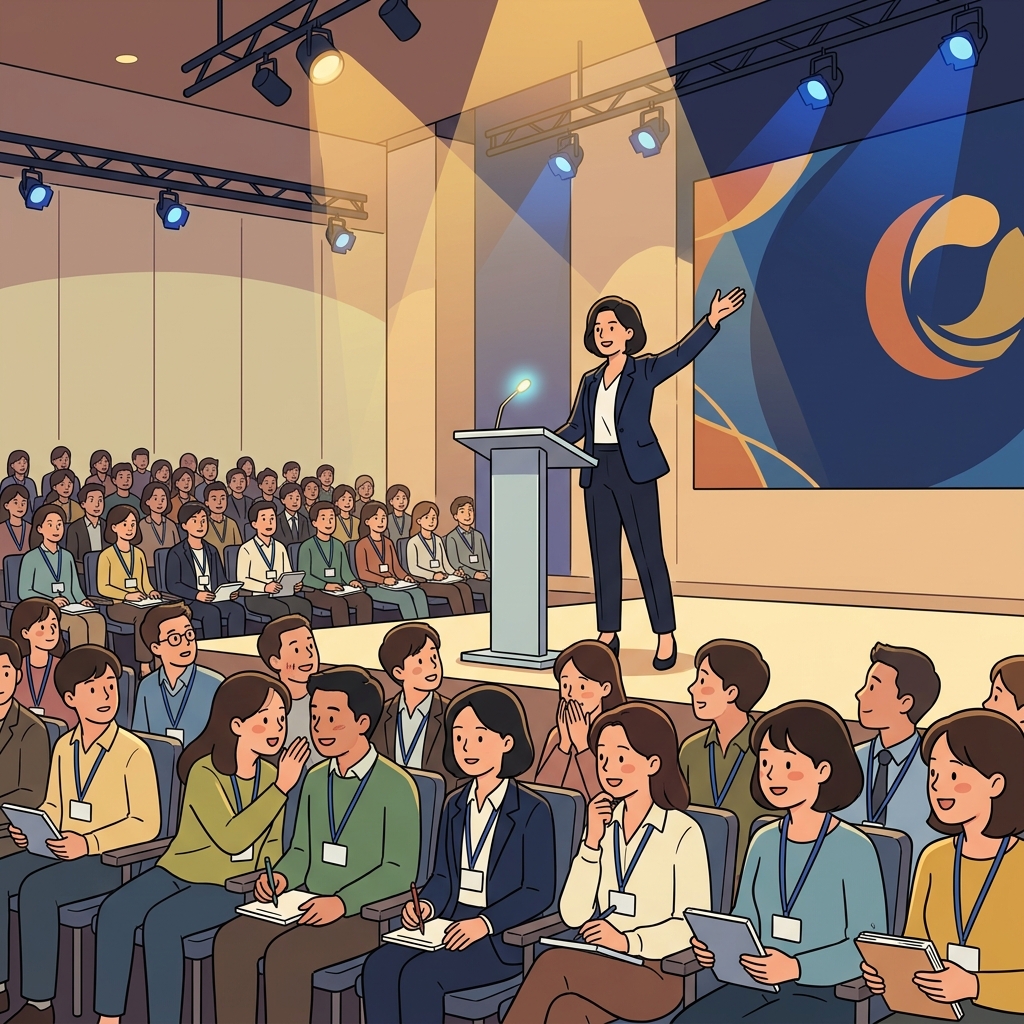 The founder delivered a powerful keynote address that set the tone for the entire conference.