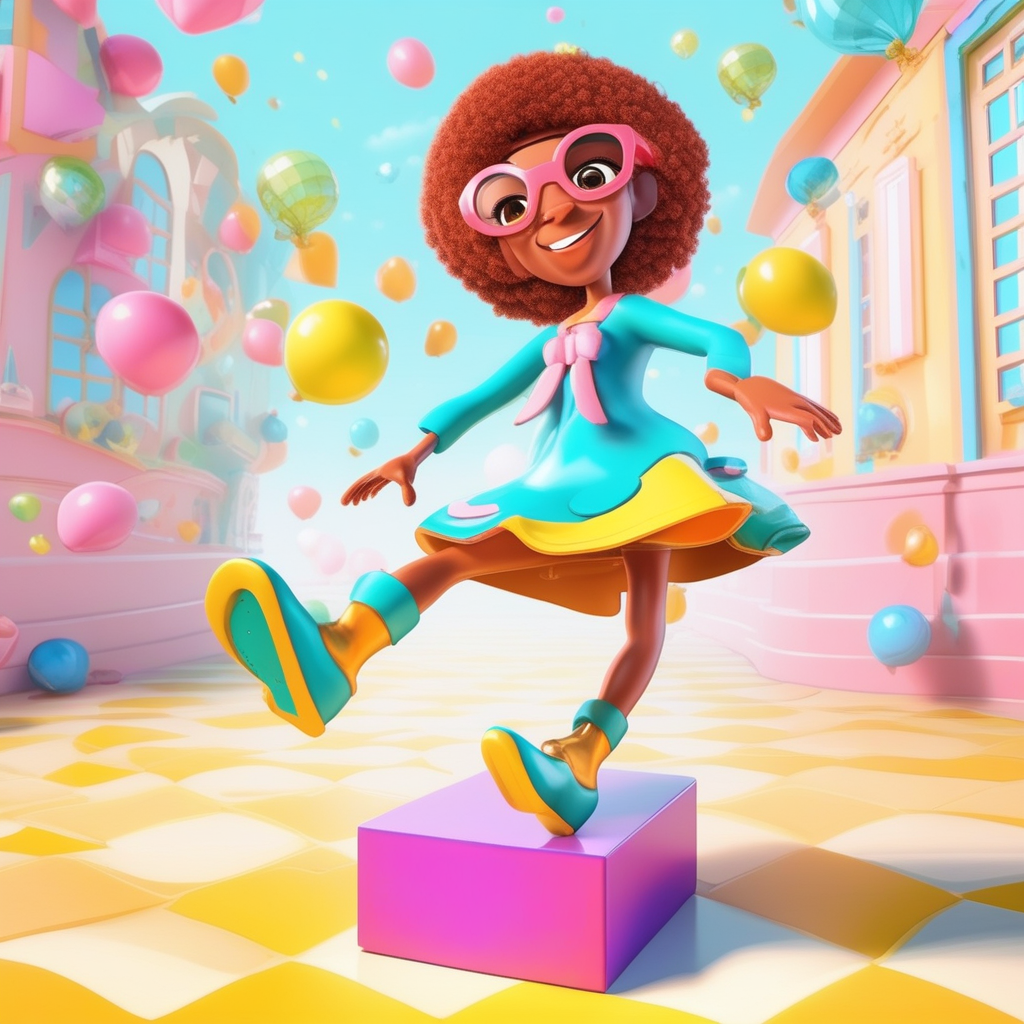 kick up one's heels concept