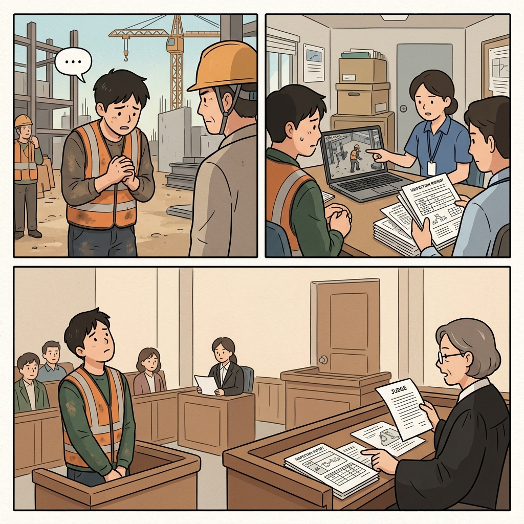 The worker accepted liability, proved reliability, and demonstrated accountability.