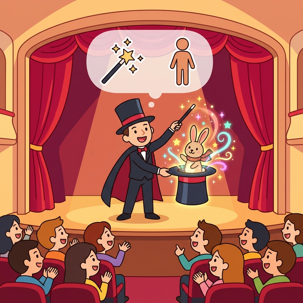 magician mnemonic english