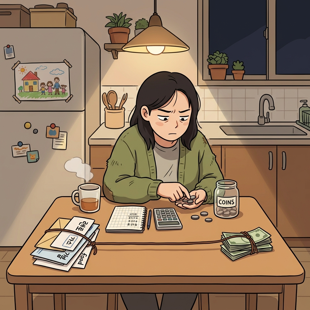 make ends meet concept