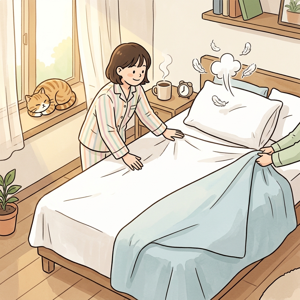 make the bed concept