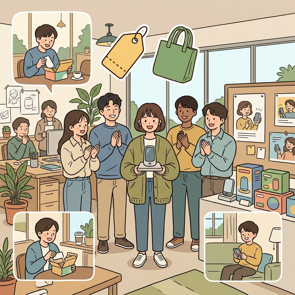 회사는 신제품을 전 세계에 성공적으로 판매했다.