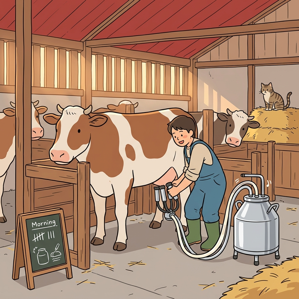 milking machine concept