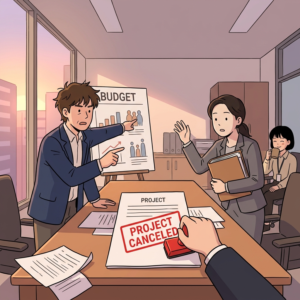 The debate became moot once the company canceled the project entirely.