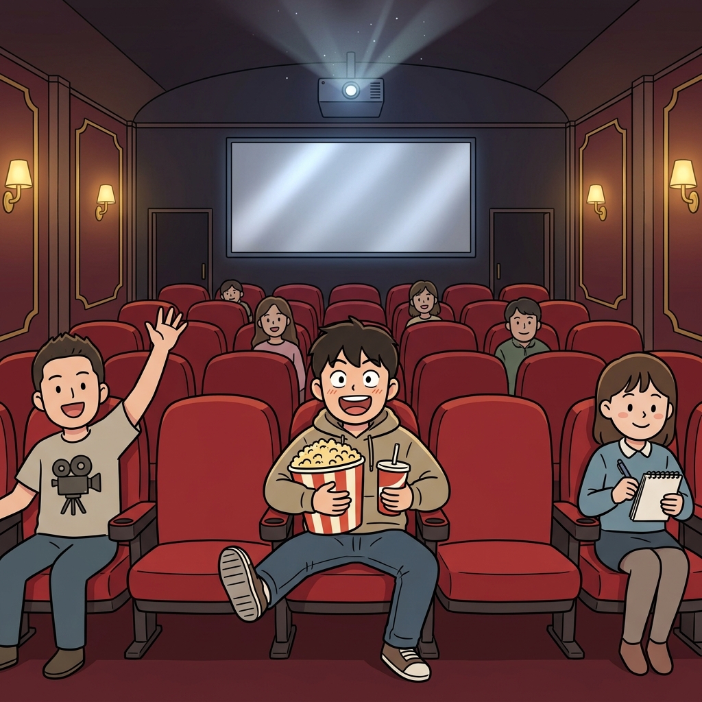 movie-goer concept