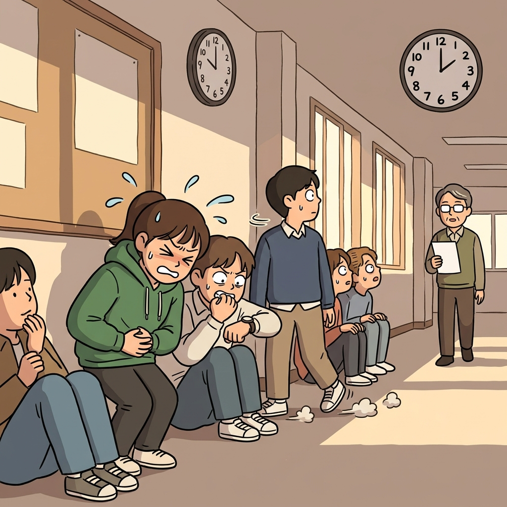 nerve-wracking concept