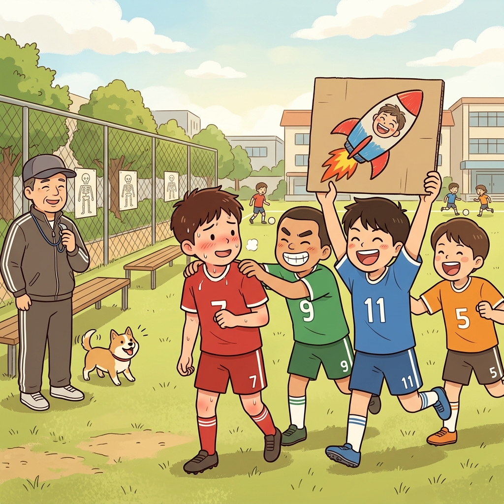팀 동료들이 그에게 '로켓'이라는 별명을 붙여줬다.