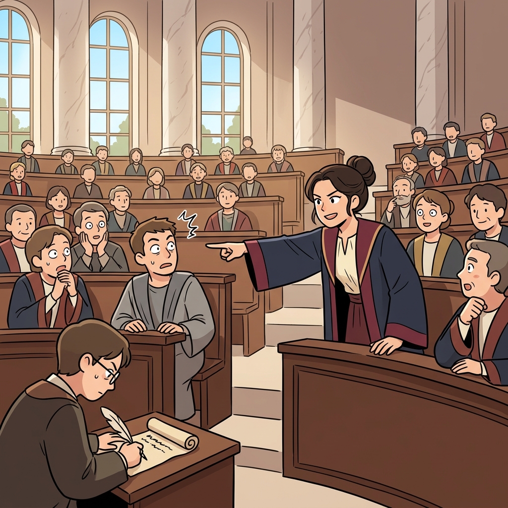 The senator stood up to nominate her colleague for the committee chair.
