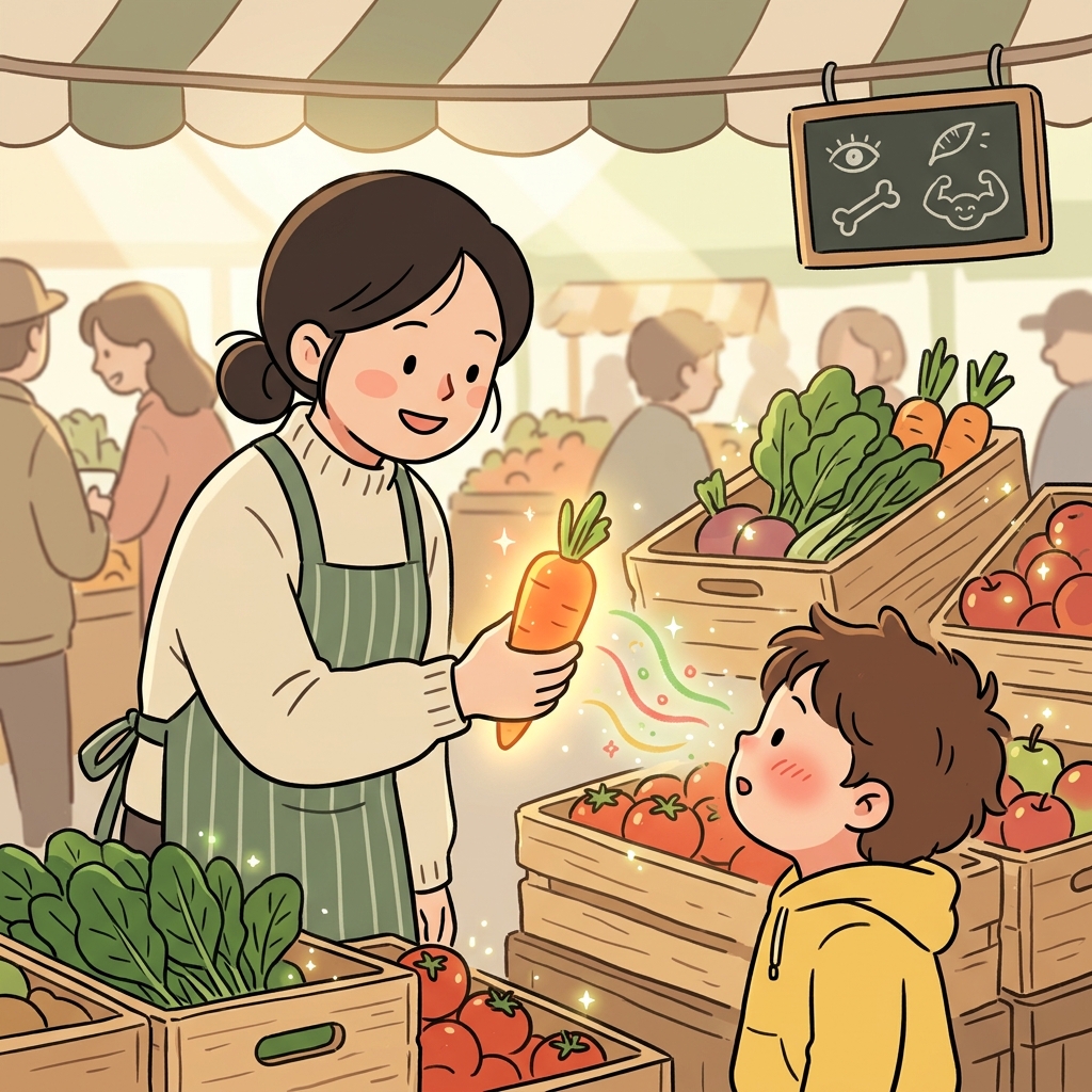 Fresh vegetables and fruits are packed with nutrients your body needs.