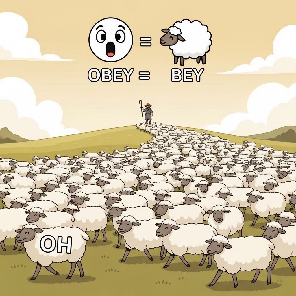 obey mnemonic english