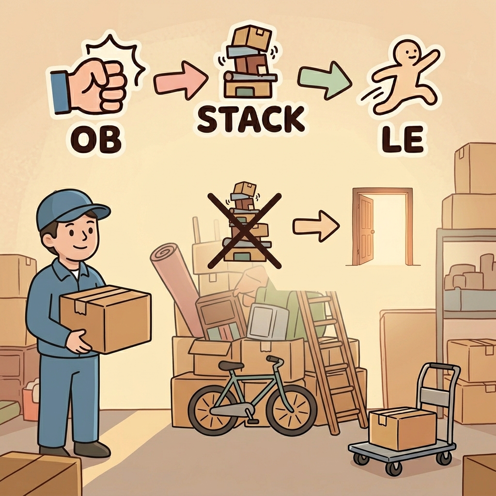 obstacle mnemonic english