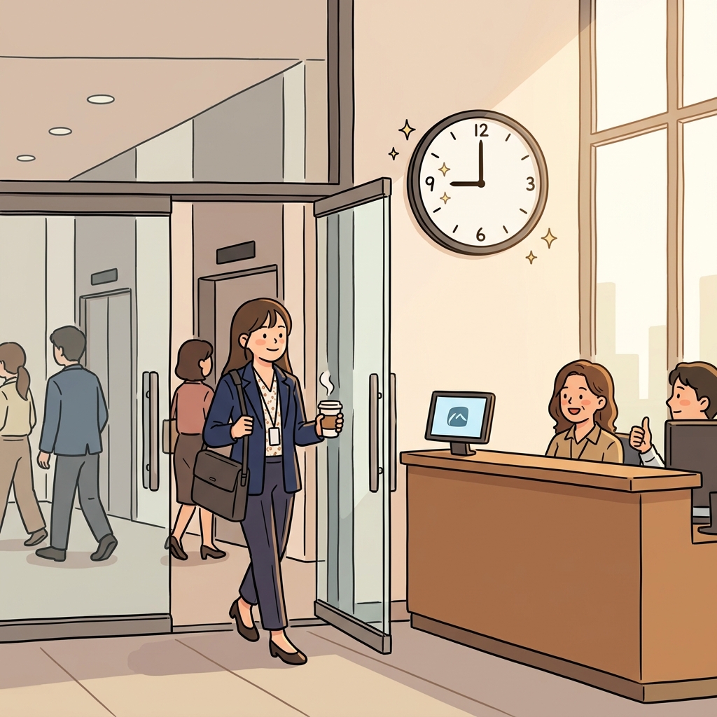 on time concept