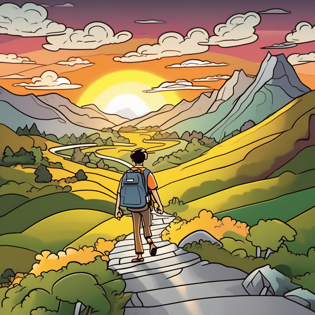 on one's way to rhyme