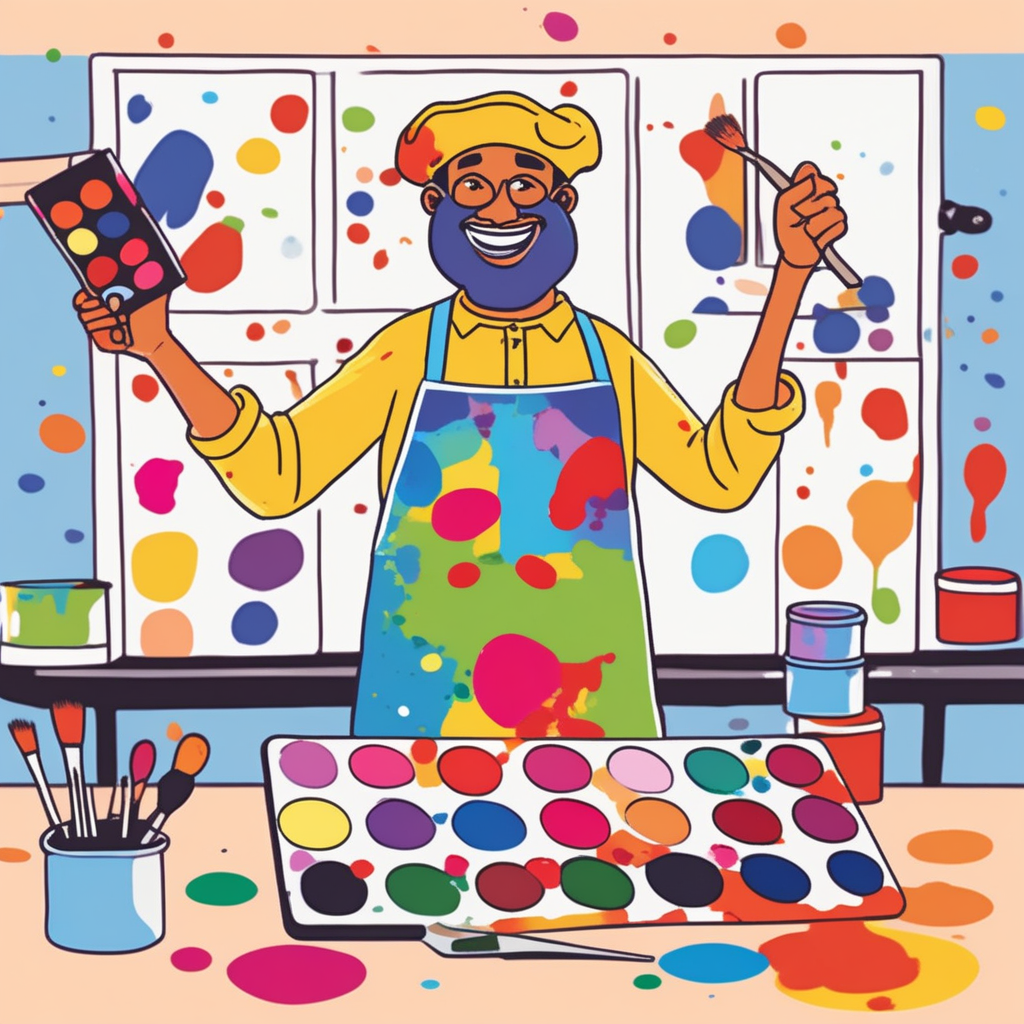 palette mnemonic english