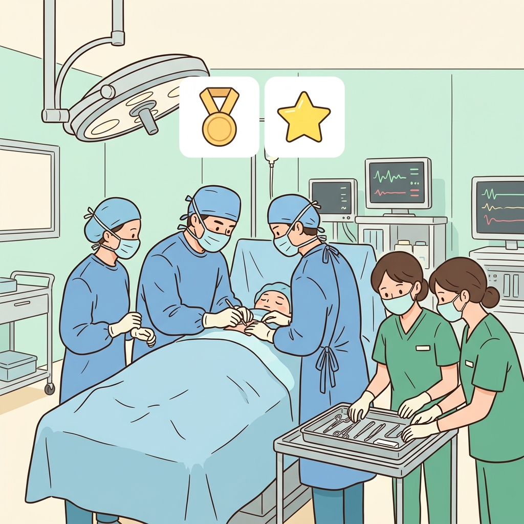 Patient safety remained paramount throughout the operation. (🥇 Top Priority + ⭐ Most Important → Paramount)