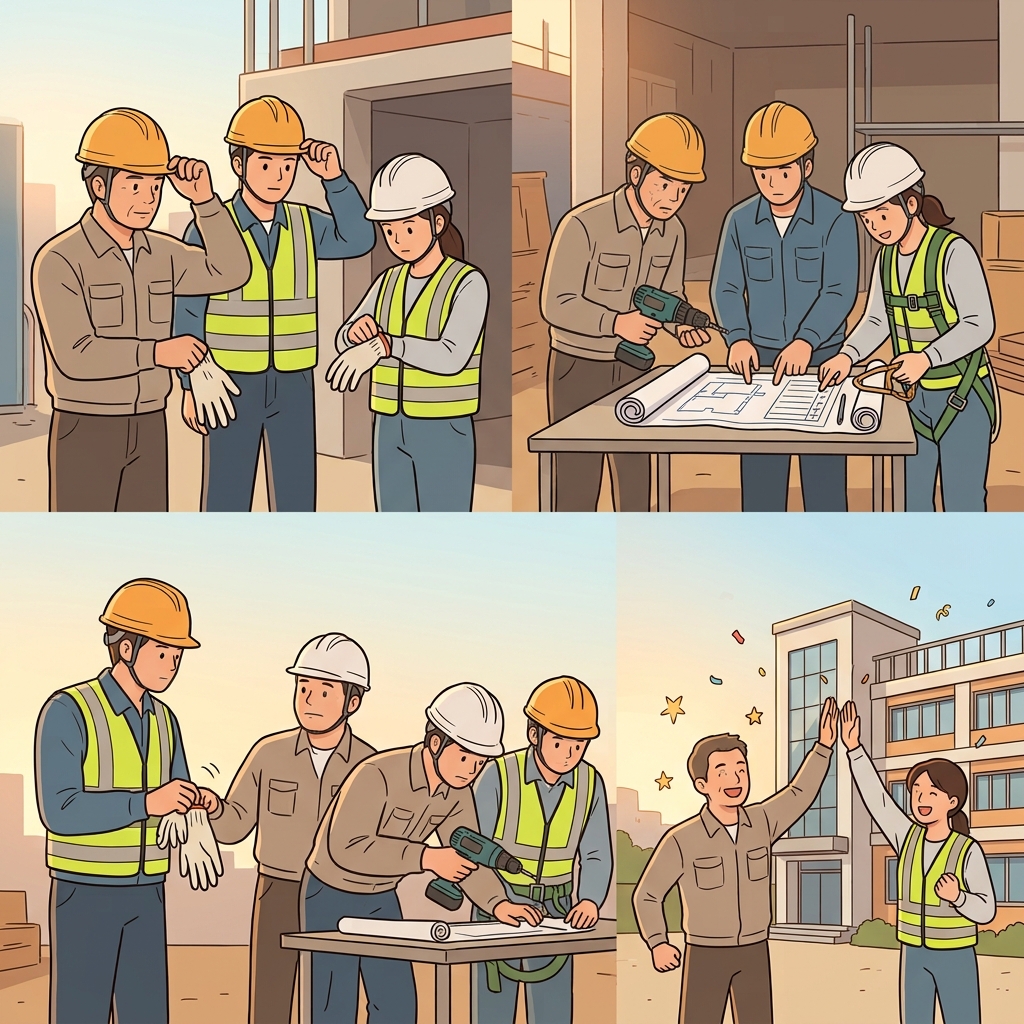 Safety remained paramount, became everyone's priority, and ensured success.