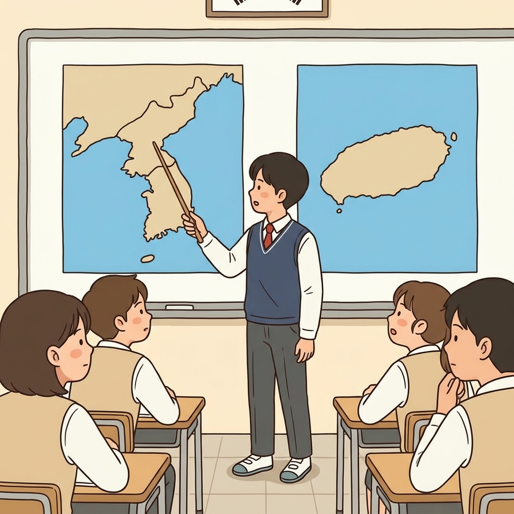 하나뿐인 반도 — 섬과 비슷하지만, 결코 같지 않은.