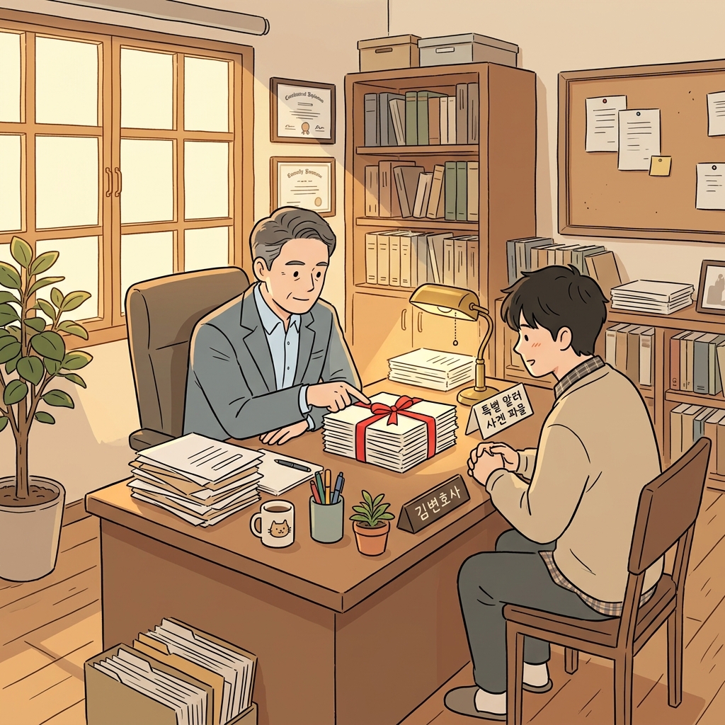 The lawyer explained which documents pertain to the inheritance case.