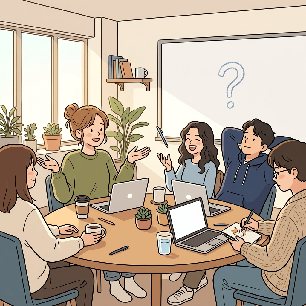 계획 없이 그냥 상황 봐가면서 하기로 했다.