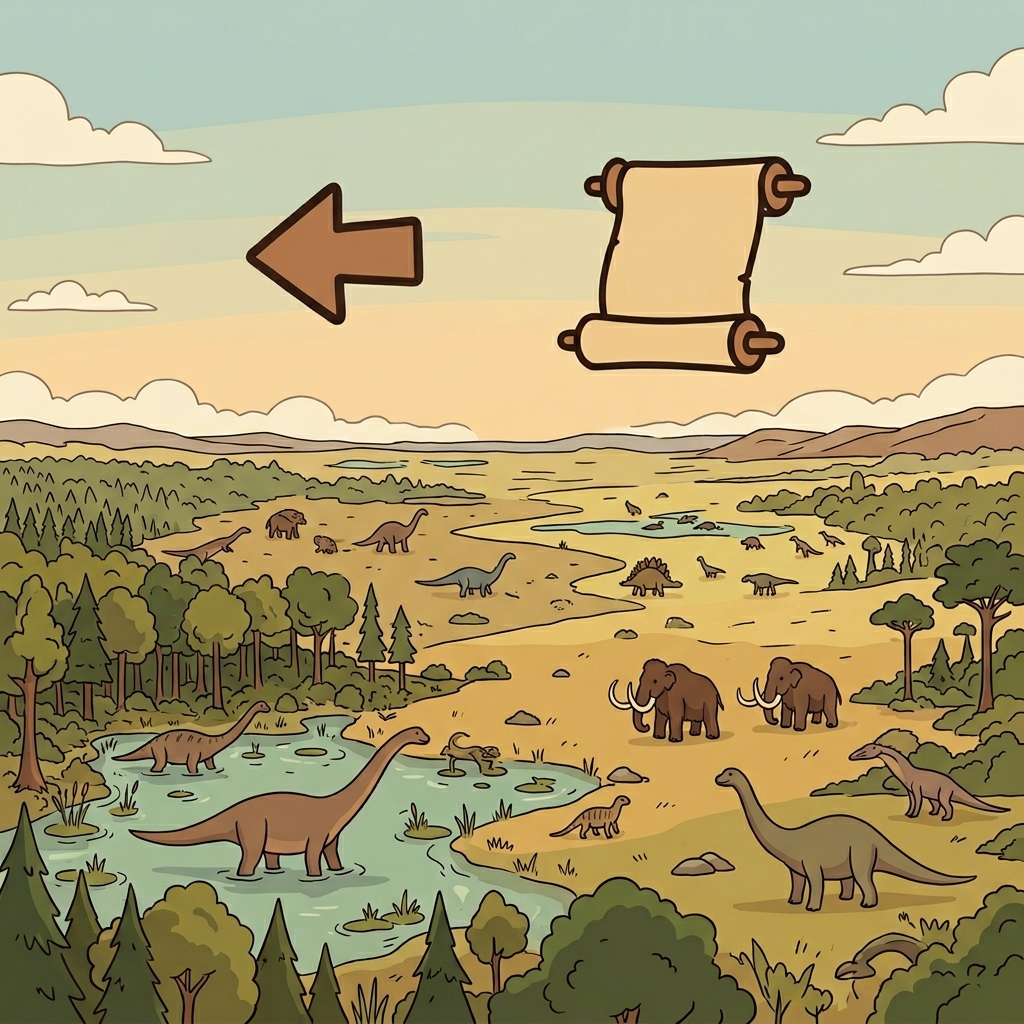 prehistoric mnemonic english