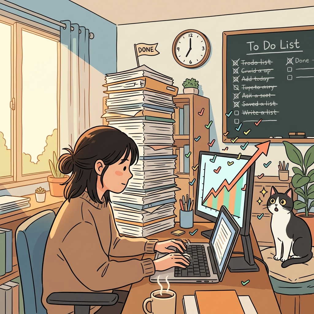 Her productivity soared after she switched to morning deep-work sessions.