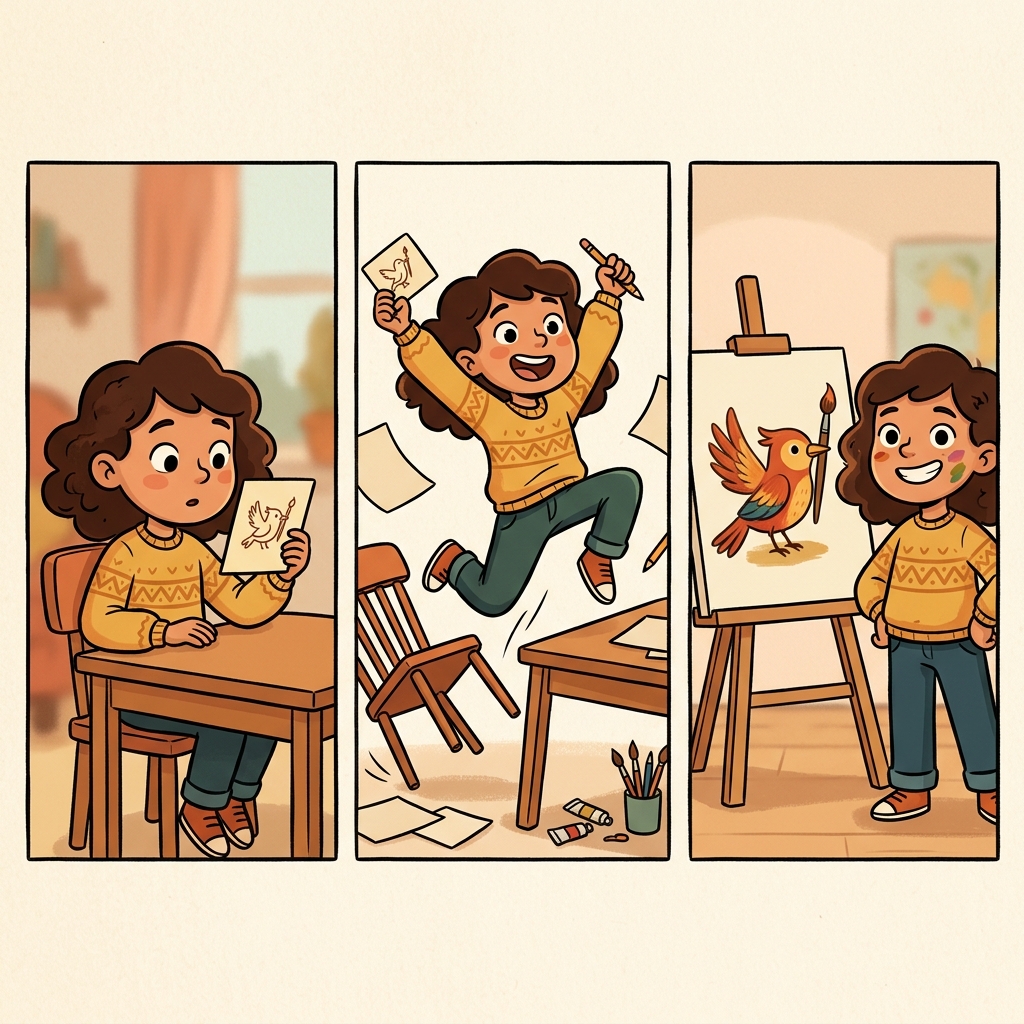 She responded promptly, jumped into action, and accomplished the task.