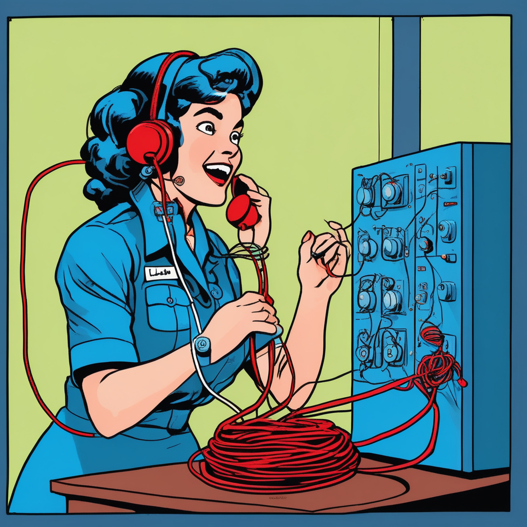 put a through to b rhyme