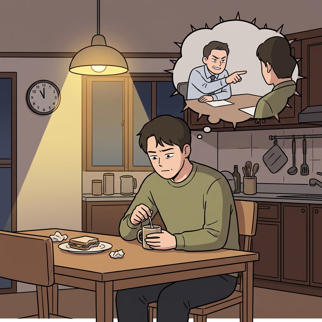 지난주에 들은 그 말이 아직도 마음에 걸린다.