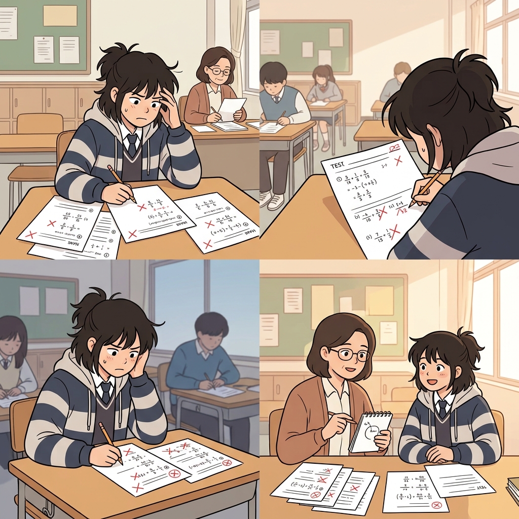 When the same mistakes recur, they occur often enough for teachers to infer the real cause.