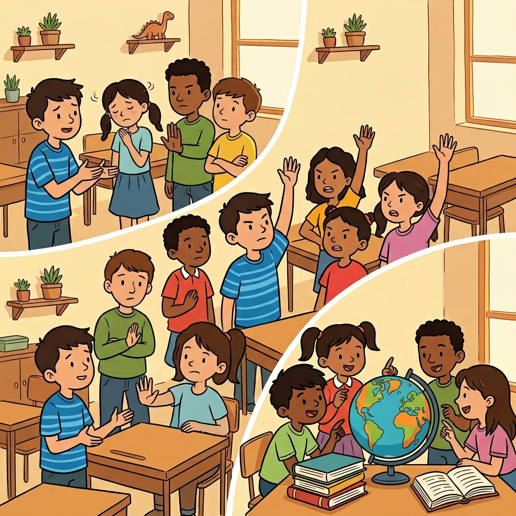 The students rejected the idea, objected to the plan, and changed the subject.