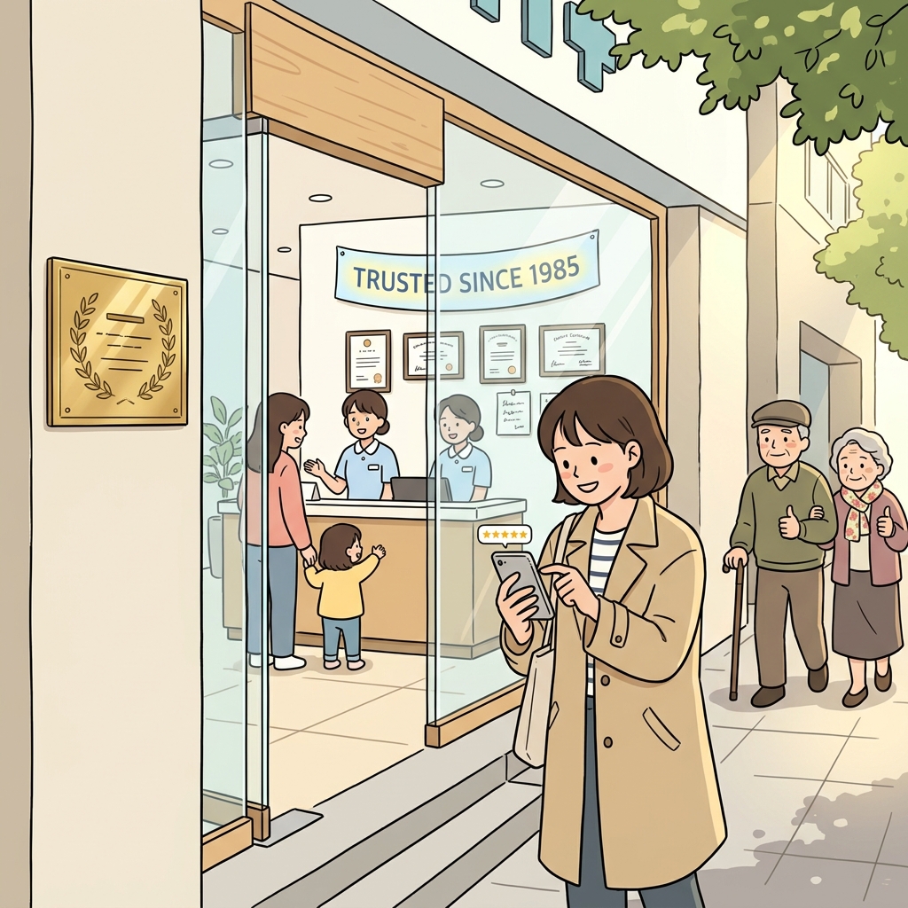 평판 좋은 병원이라 믿고 예약했다.