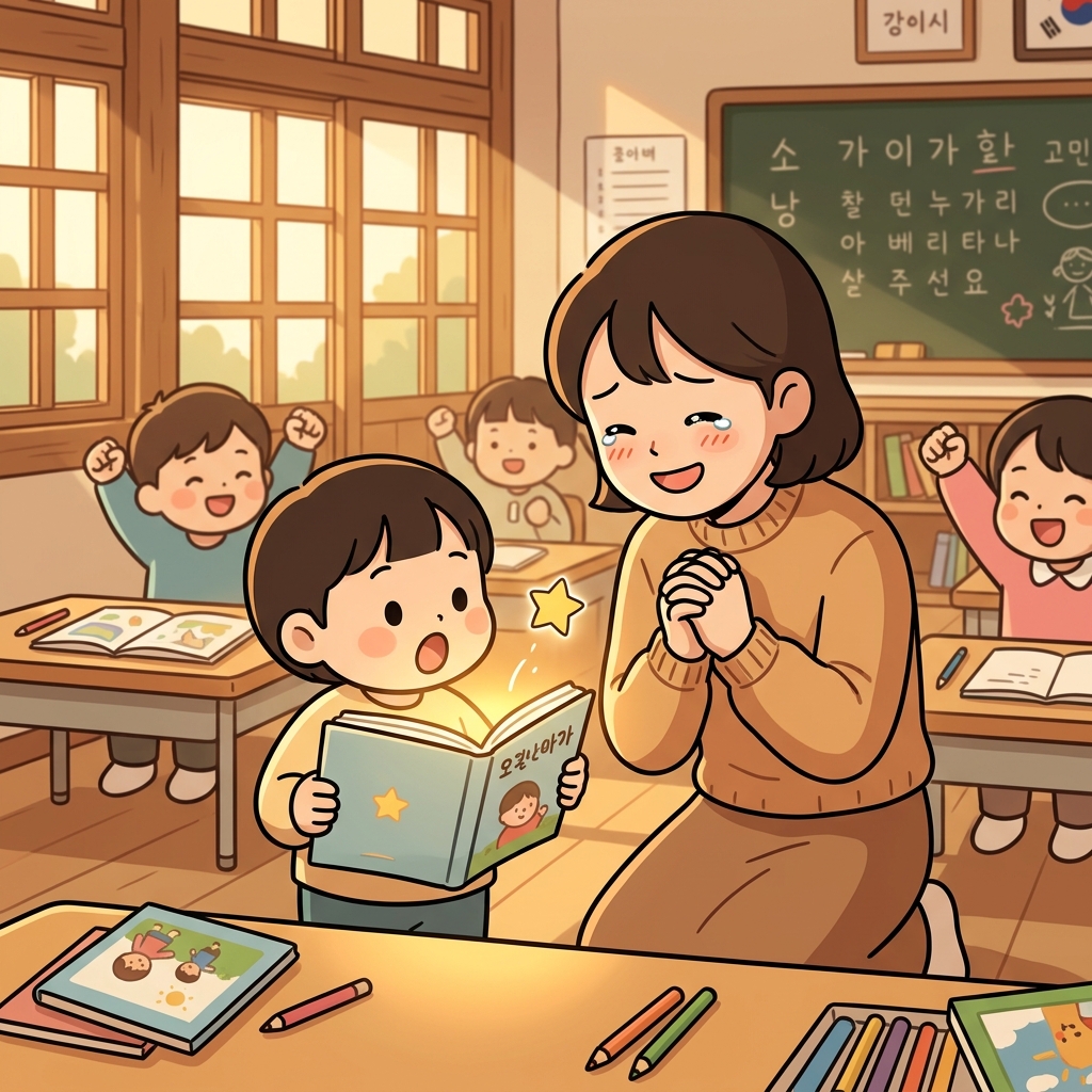 Teaching kids to read feels deeply rewarding when their eyes finally light up.