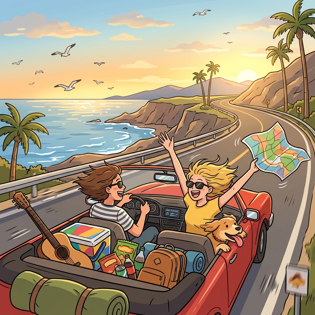 road trip concept