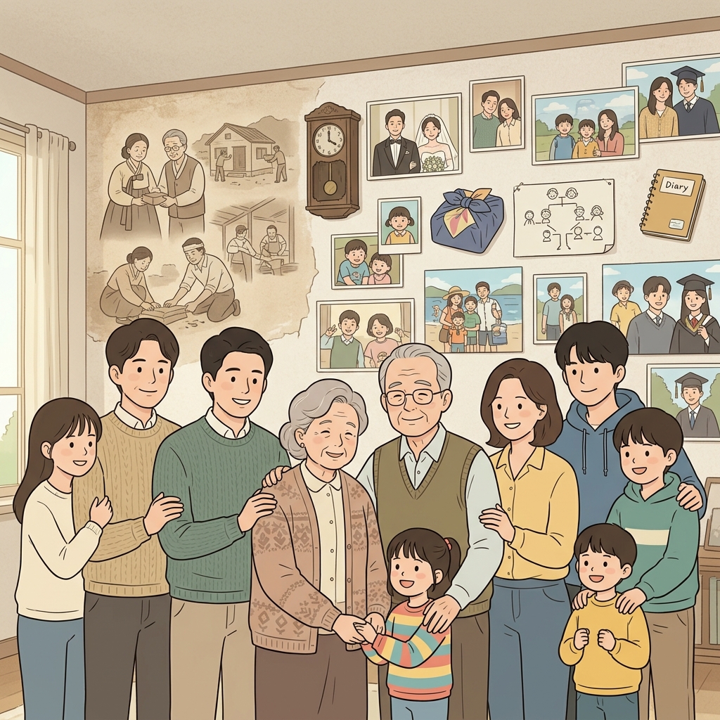Generations gathered to celebrate the final chapter of their family's epic saga.