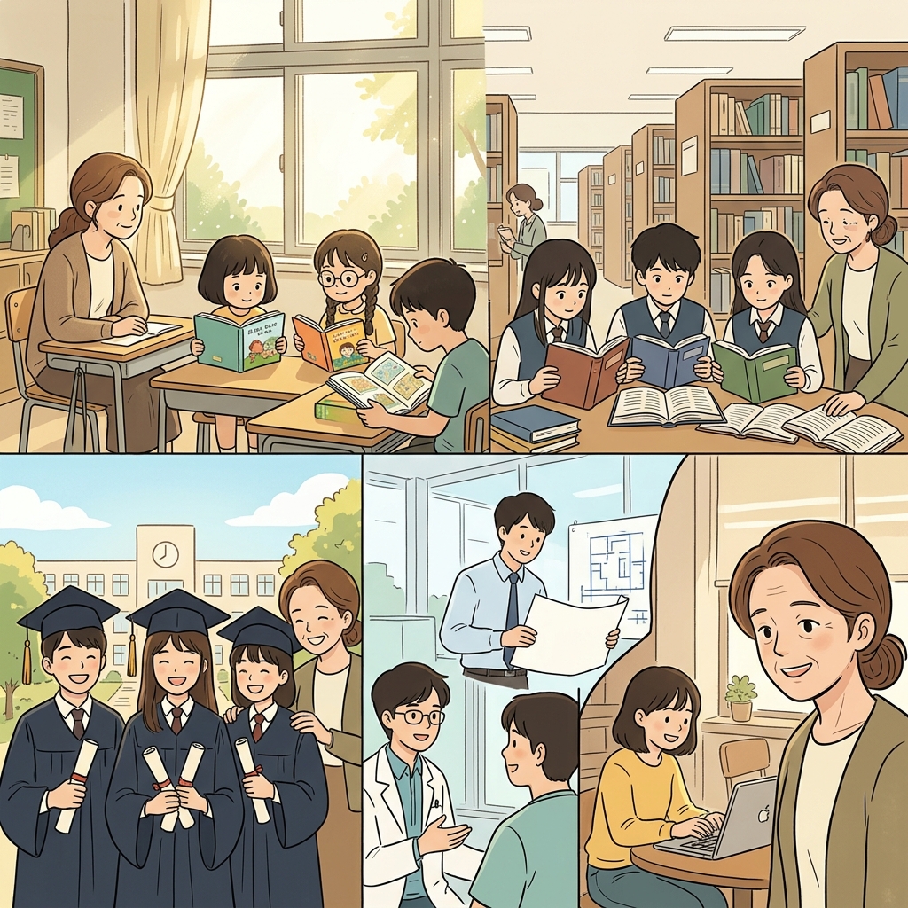The teacher explained that regular reading had a salutary effect on every student's future. (salute + healthy → "I salute your healthy habit!")