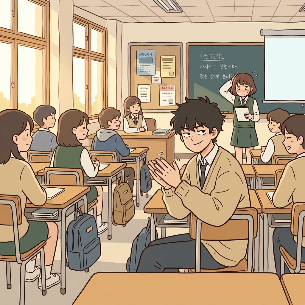 그의 빈정거리는 말은 반 친구들 앞에서 그녀를 민망하게 만들었다. (비꼬는 말은 마음에 Scar(상처)를 남긴다.)